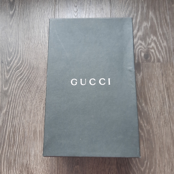 Gucci women's brown heel shoes. Square toe. size 8 Y2K - Picture 2 of 10